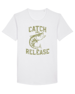Catch and Release Tricou mânecă scurtă guler larg Bărbat Skater