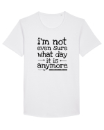 I'm not even sure Tricou mânecă scurtă guler larg Bărbat Skater