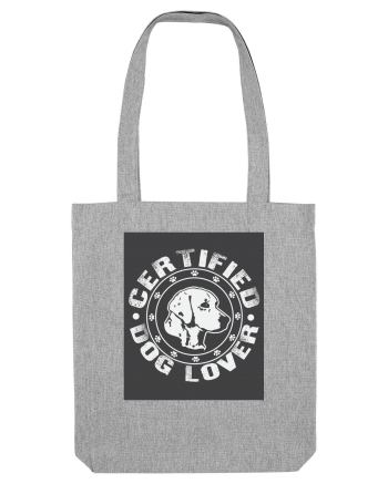 Certified Dog Lover Heather Grey