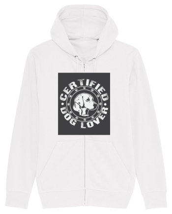 Certified Dog Lover White