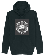 Certified Dog Lover Hanorac cu fermoar Unisex Connector