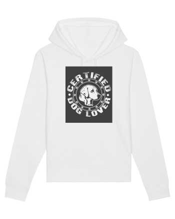 Certified Dog Lover White