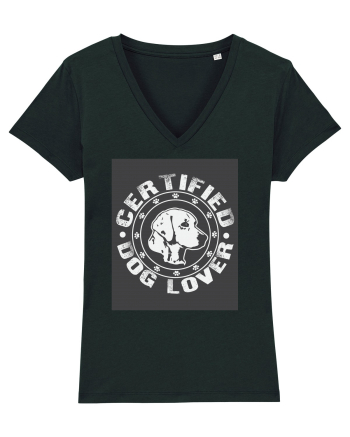 Certified Dog Lover Black