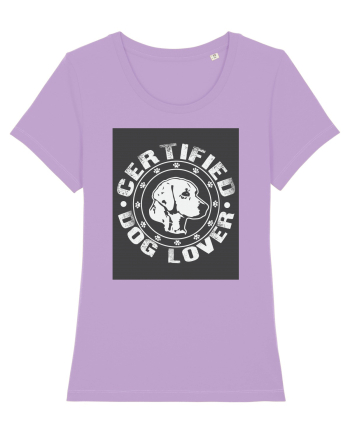 Certified Dog Lover Lavender Dawn