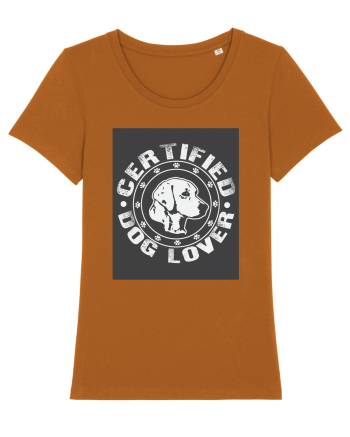 Certified Dog Lover Roasted Orange