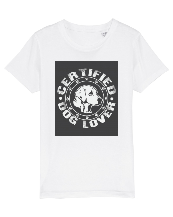 Certified Dog Lover White