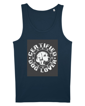 Certified Dog Lover Navy