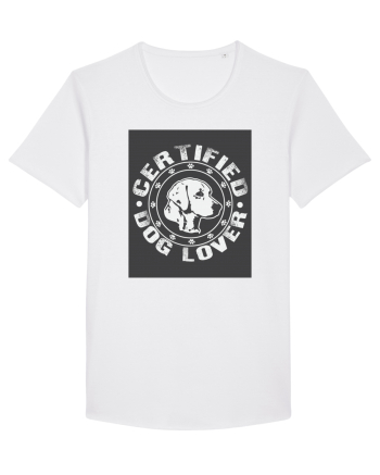Certified Dog Lover White