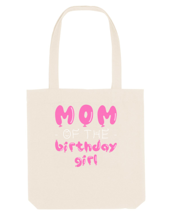 Mom of the birthday girl Pink Natural