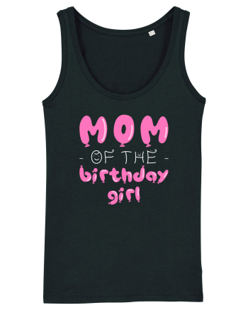 Mom of the birthday girl Pink Black
