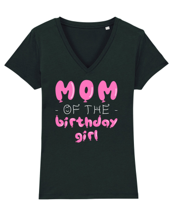 Mom of the birthday girl Pink Black