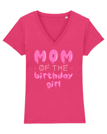 Mom of the birthday girl Pink Raspberry