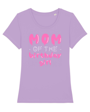 Mom of the birthday girl Pink Lavender Dawn