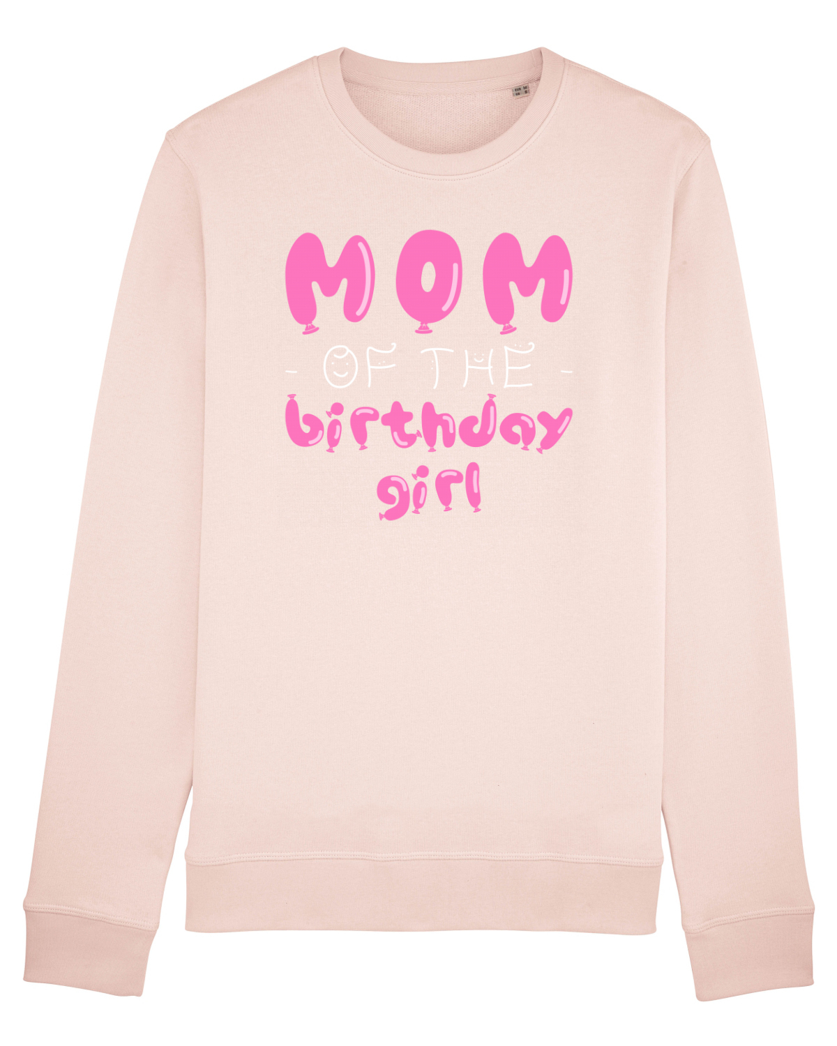 Bluză mânecă lungă Unisex Rise Candy Pink