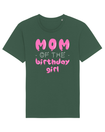 Mom of the birthday girl Pink Bottle Green