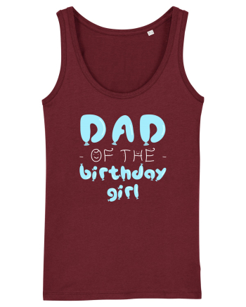 Mom of the birthday girl Blue Burgundy