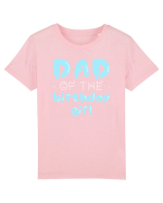 Mom of the birthday girl Blue Tricou mânecă scurtă  Copii Mini Creator