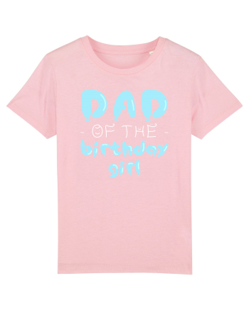 Mom of the birthday girl Blue Cotton Pink