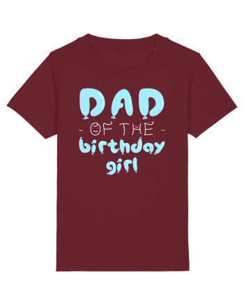 Mom of the birthday girl Blue Burgundy