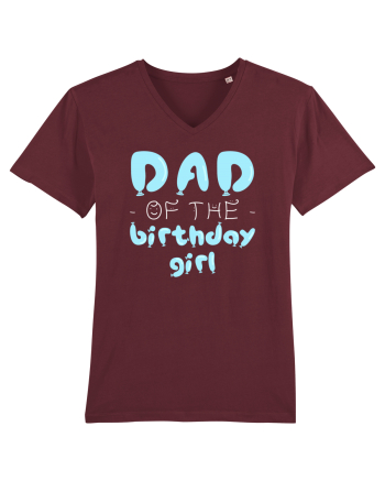 Mom of the birthday girl Blue Burgundy