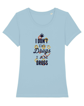 I am drugs Sky Blue