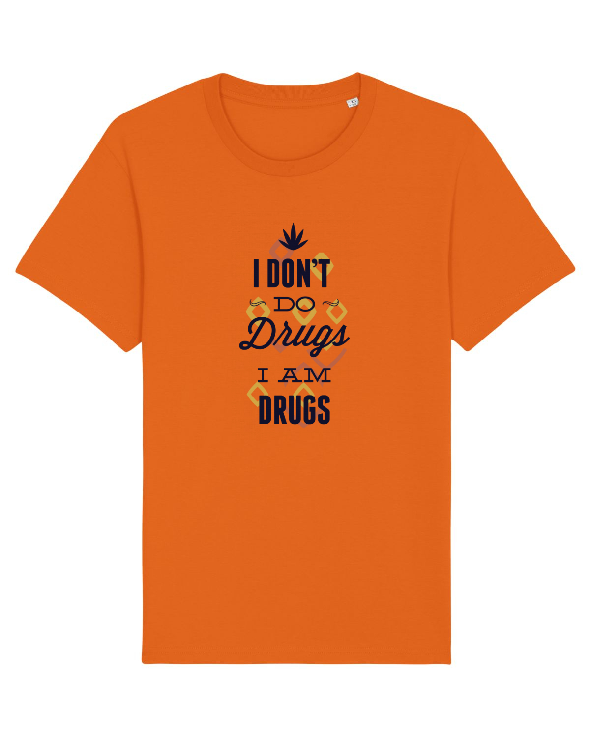 Tricou mânecă scurtă Unisex Rocker Bright Orange