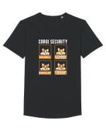 Corgy Security Tricou mânecă scurtă guler larg Bărbat Skater