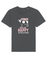 Cows make me happy Tricou mânecă scurtă Unisex Rocker