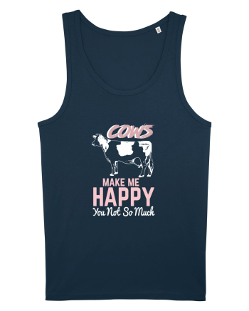 Cows make me happy Navy