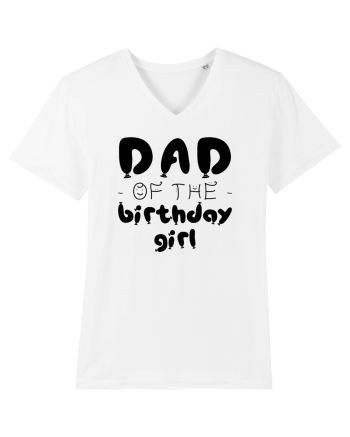Dad of the birthday girl White