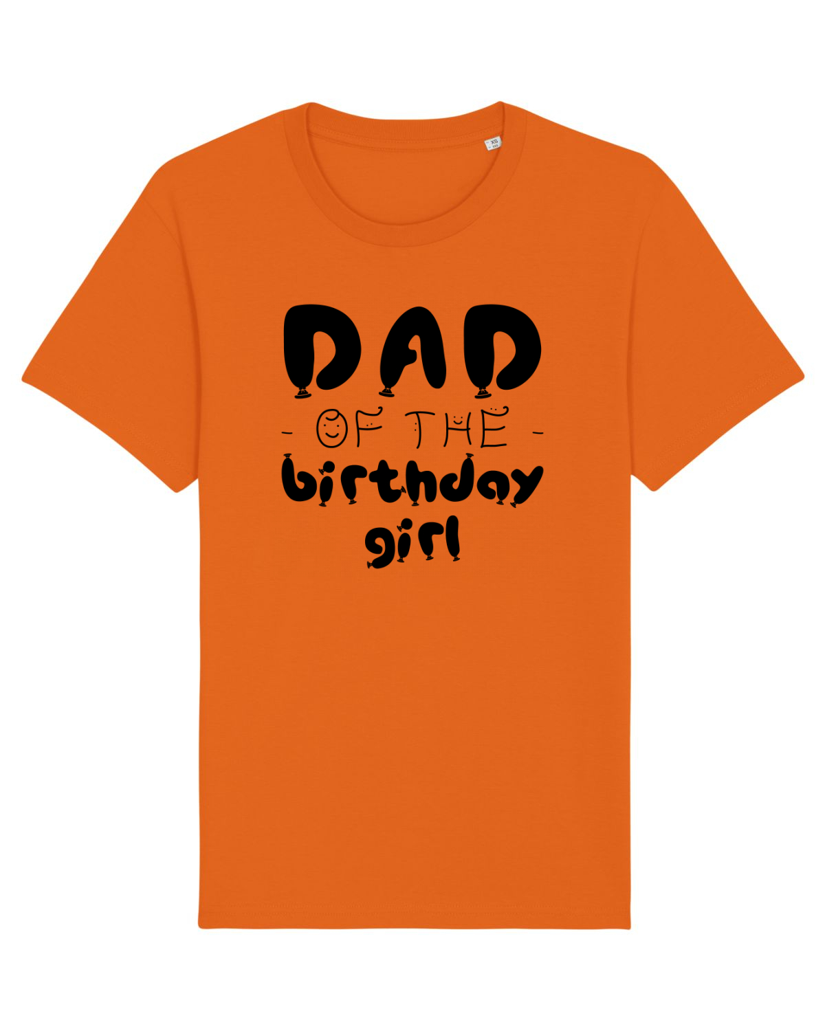 Tricou mânecă scurtă Unisex Rocker Bright Orange