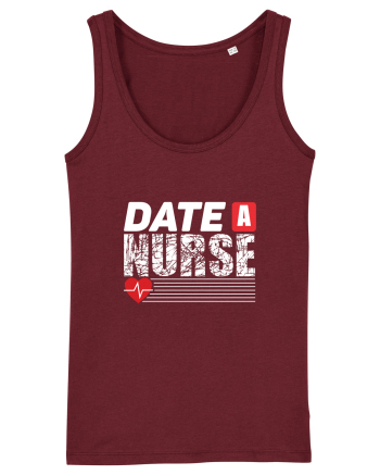 Date a Nurse Burgundy