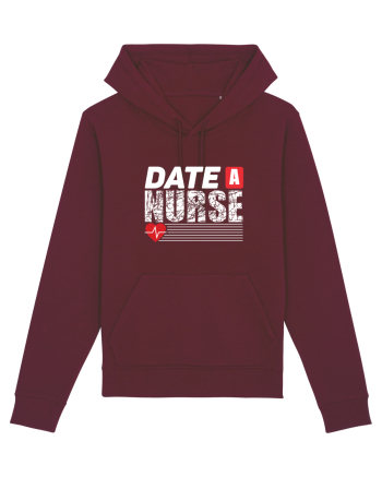 Date a Nurse Burgundy