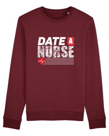 Date a Nurse Burgundy