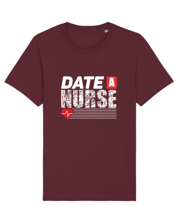 Date a Nurse Burgundy