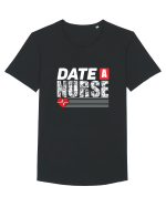 Date a Nurse Tricou mânecă scurtă guler larg Bărbat Skater
