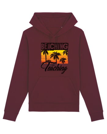 Beaching Cool Tropical Burgundy