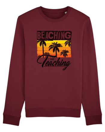 Beaching Cool Tropical Burgundy