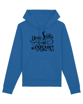Dear Santa I can explain Royal Blue