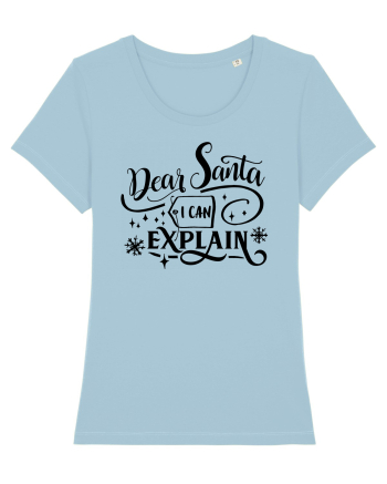 Dear Santa I can explain Sky Blue