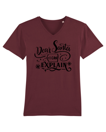 Dear Santa I can explain Burgundy