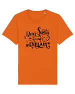 Dear Santa I can explain Tricou mânecă scurtă Unisex Rocker