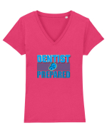 Dentist be Prepared Tricou mânecă scurtă guler V Damă Evoker