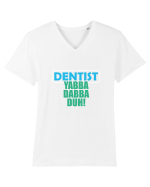 The lord Dentist Tricou mânecă scurtă guler V Bărbat Presenter