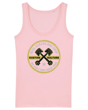 Devil Garage Bike Shop Cotton Pink
