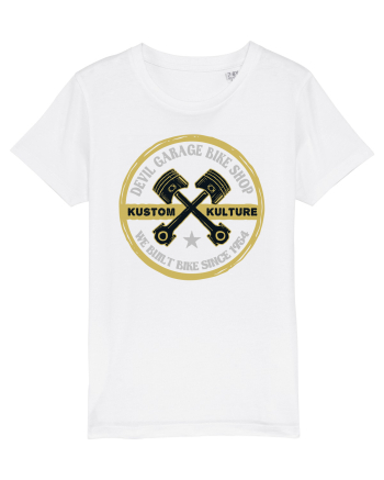 Devil Garage Bike Shop White