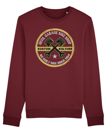 Devil Garage Bike Shop Burgundy