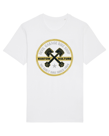 Devil Garage Bike Shop White