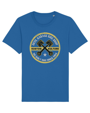 Devil Garage Bike Shop Royal Blue