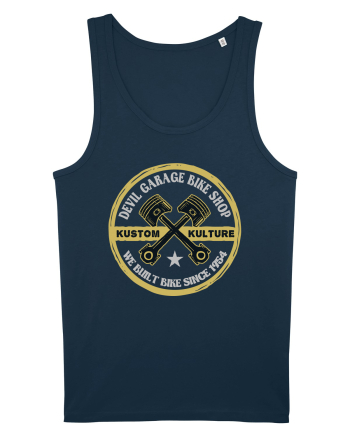 Devil Garage Bike Shop Navy